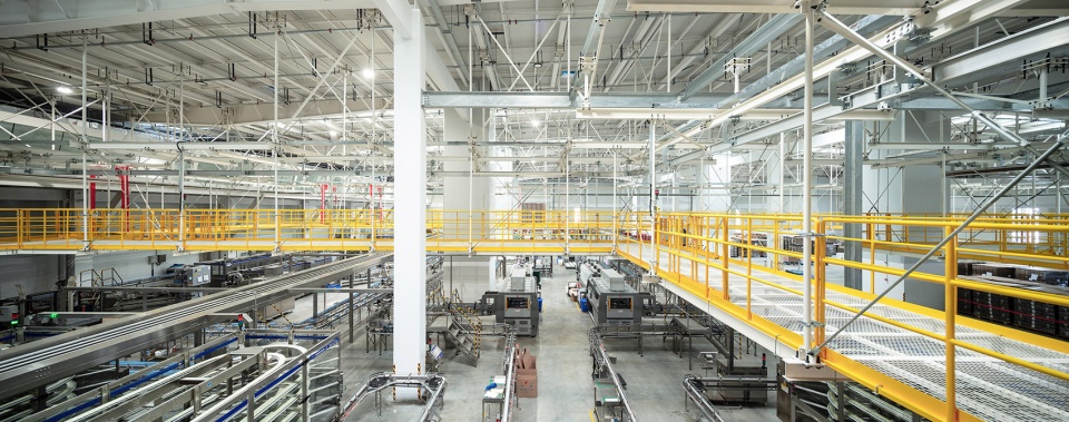 Vitasoy Food and Beverage Production Center ZZT Industrial Buildings