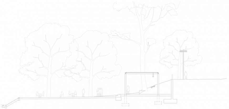 River Loucna Embankment Rusina Frei architekti