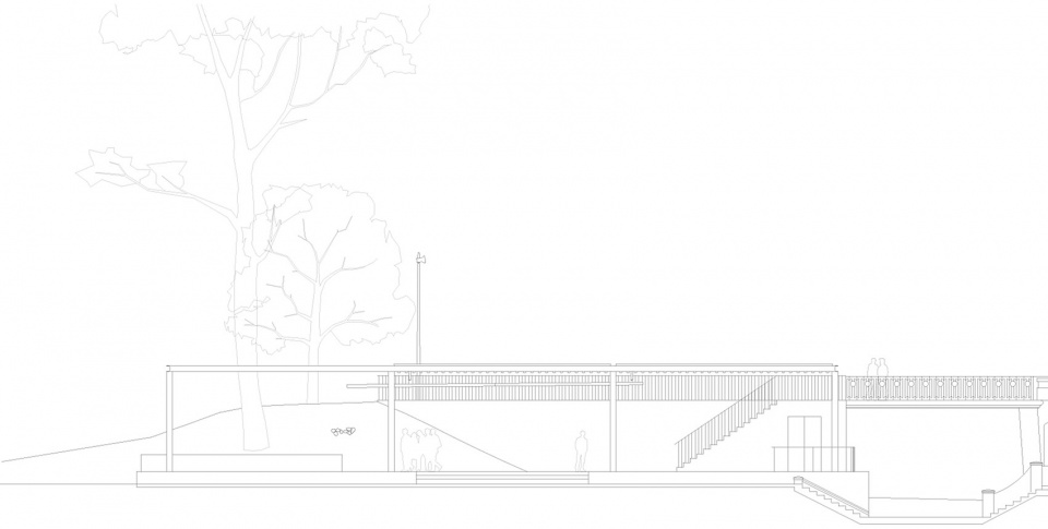 River Loucna Embankment Rusina Frei architekti