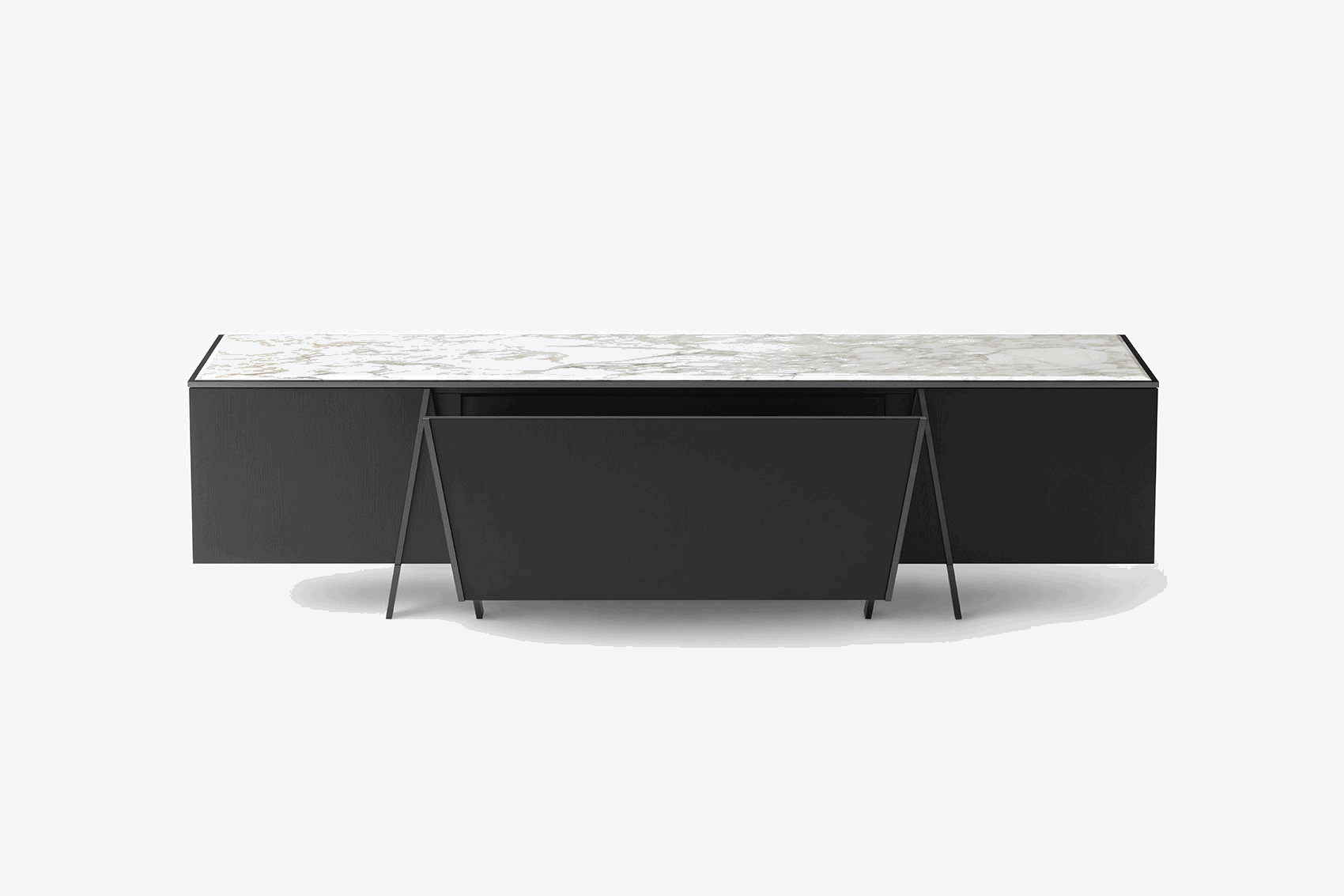 easel and wedge for minotti by nendo 1