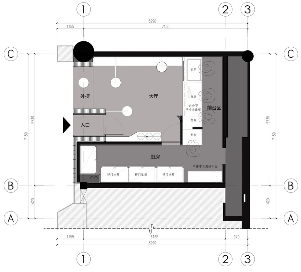 hubin as dorayaki china by damai interior design