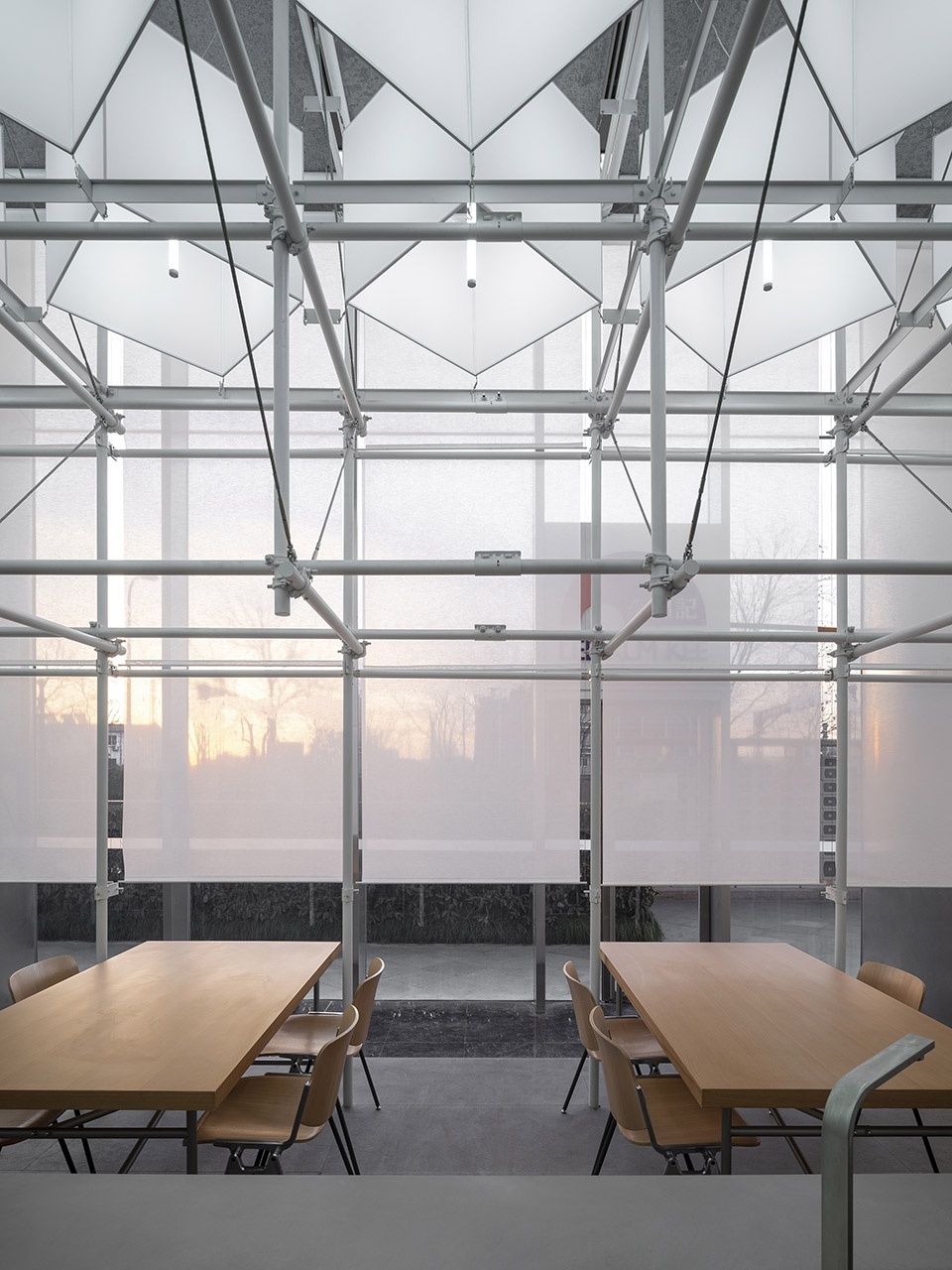 m pavilion m stand china by dazhou and associates