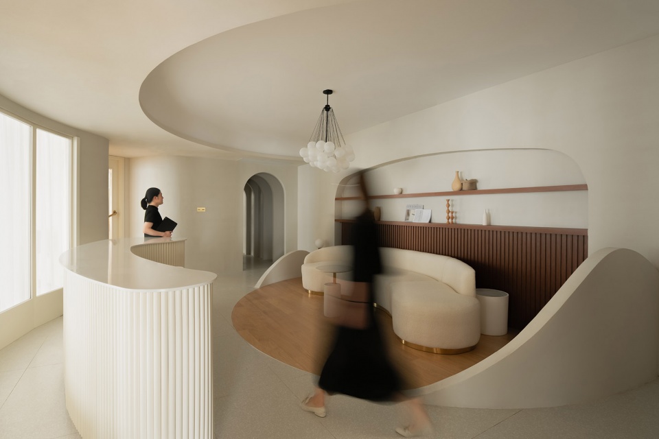 iris dance art space china by qisi design