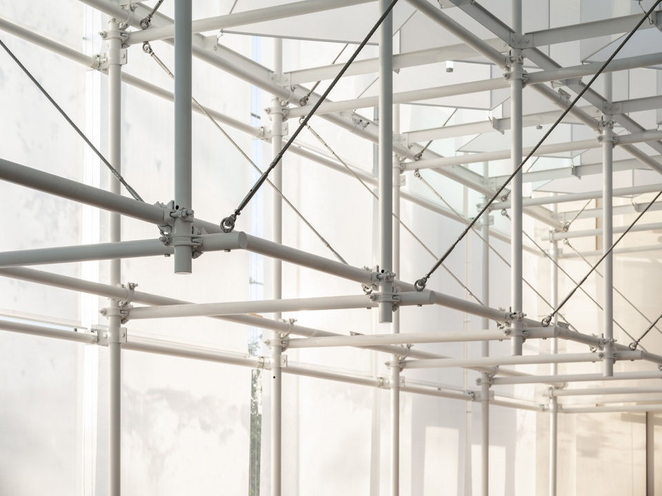m pavilion m stand china by dazhou and associates