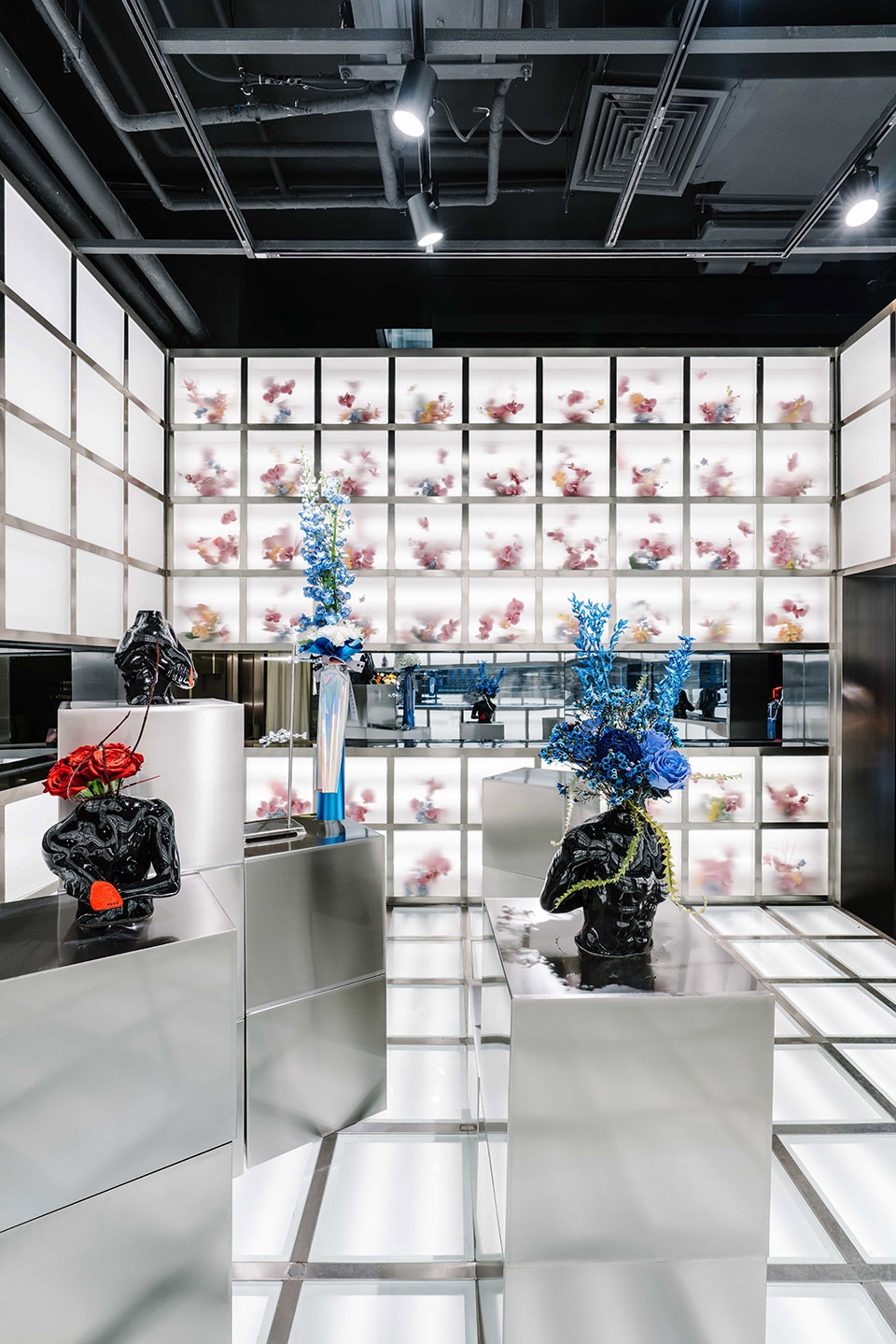 dresscode floral concept store china by f o g architecture
