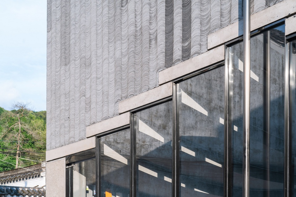 bridge gallery shanghai joint publishing company bookstore at taoyuan huangshan by atelier lai