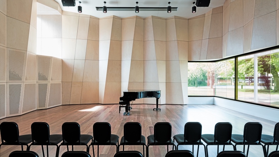firbank grammar new music school by cox architecture