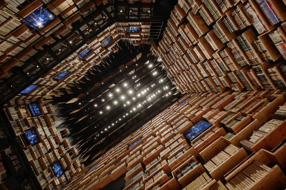 kadokawa culture museum musashino reiwa shrine by kengo kuma and associates