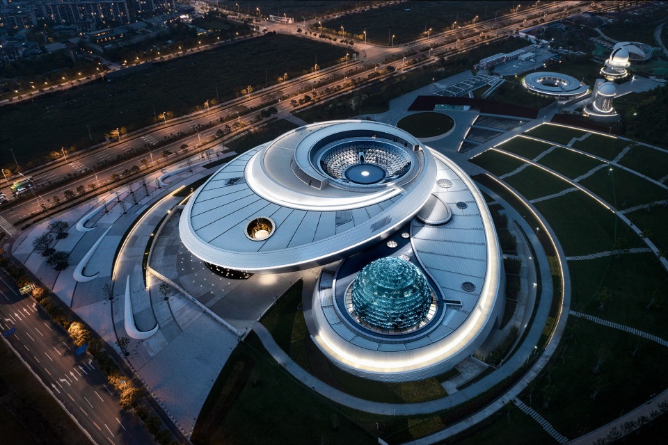shanghai astronomy museum by ennead architects