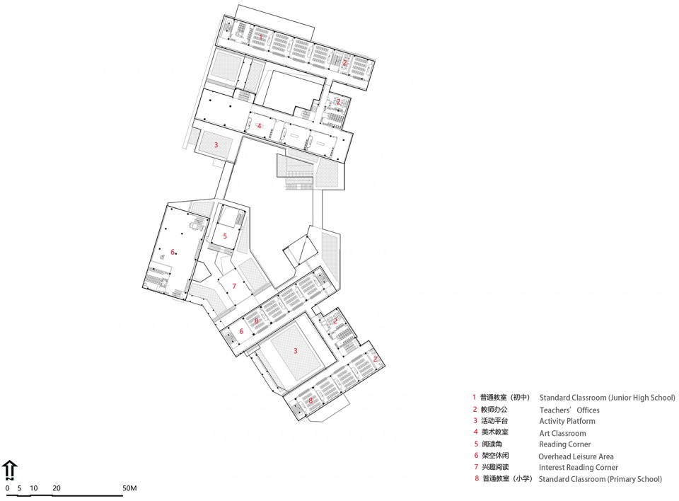 shenzhen futian meixiang school china by cmad architects