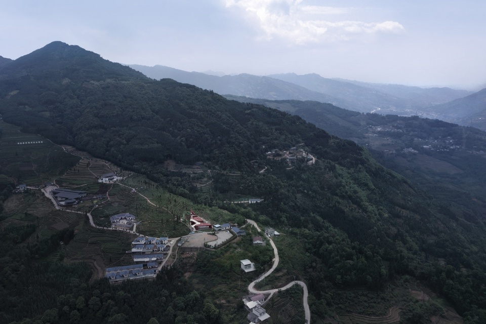 the church in the valley mabian visitor center china by wearch