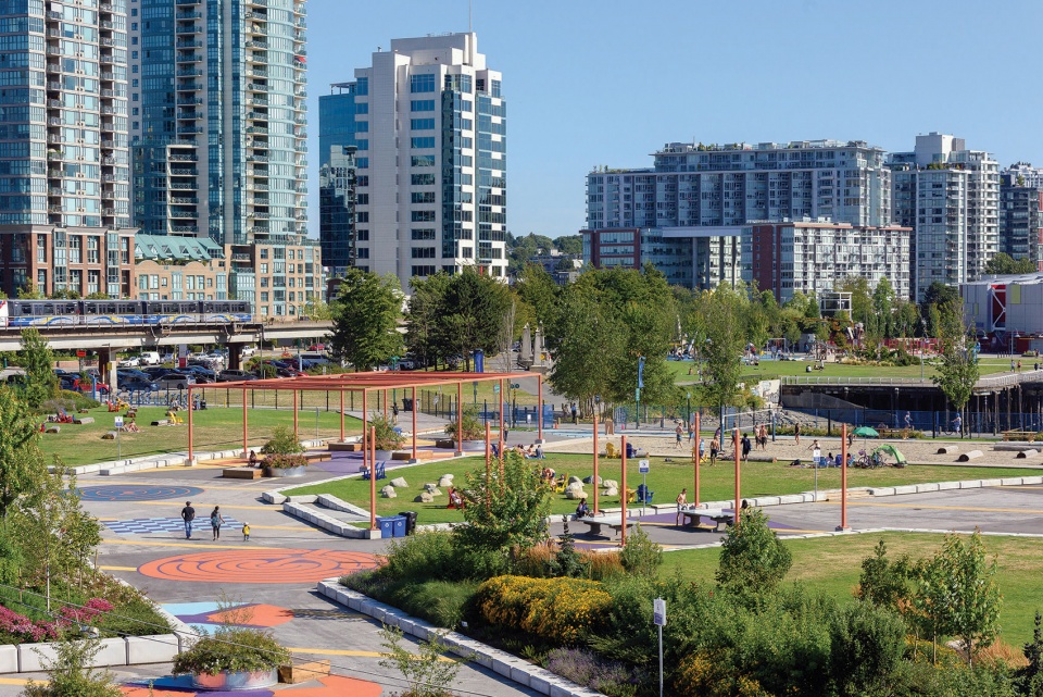 Concord Community Pop up Park Vancouver by PWL Partnership Landscape Architects