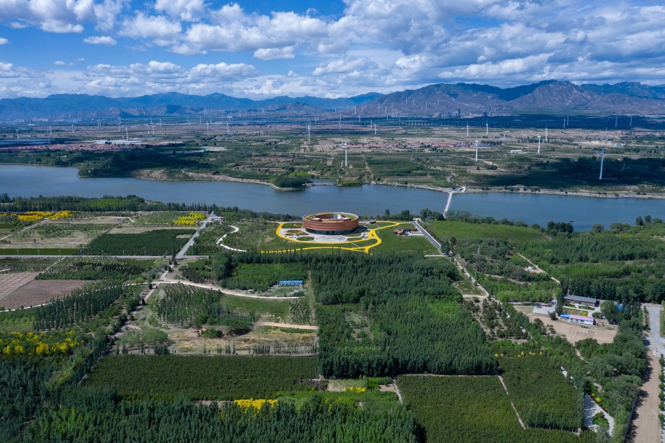 Wetland Museum In Huailai China by TENIO