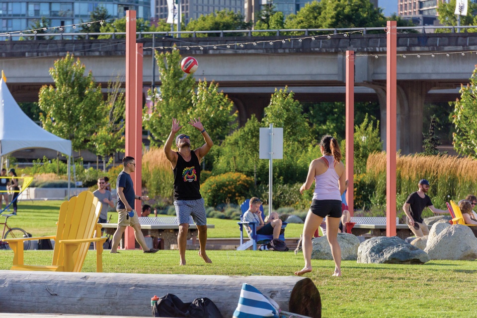 Concord Community Pop up Park Vancouver by PWL Partnership Landscape Architects