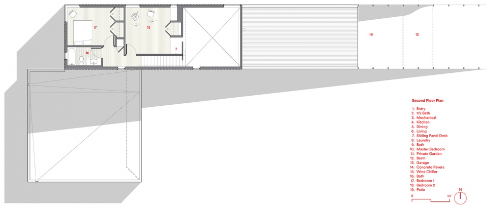 wanaka wedge house by actual architecture