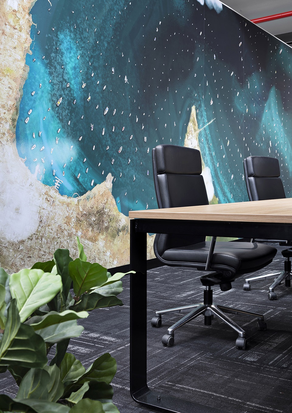 west carr harvey office design by studiomint design group