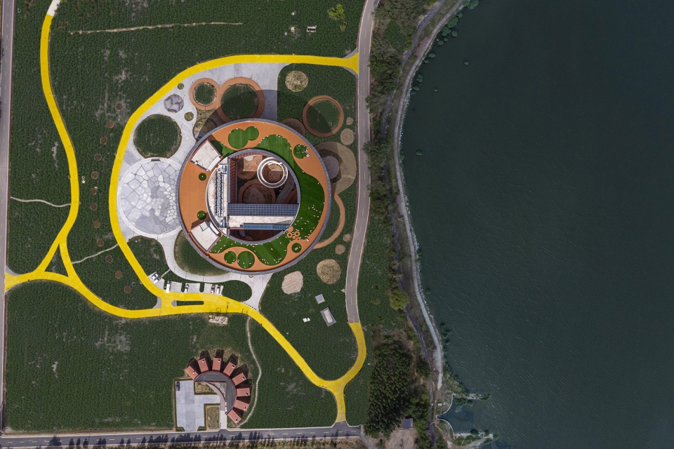 Wetland Museum In Huailai China by TENIO