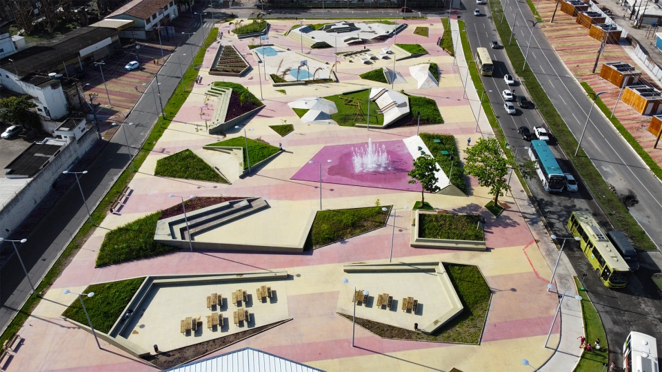 extensive urban revitalization in sao luis by natureza urbana
