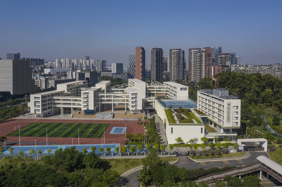 fenghuang school in guangming new district of shenzhen china by zz studio