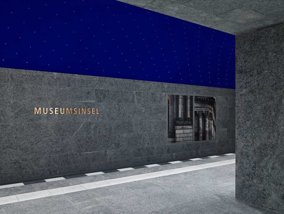 U BAHNHOF MUSEUMSINSEL BERLIN by Max Dudler