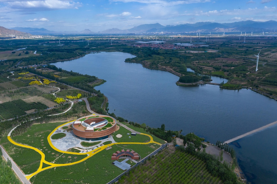 Wetland Museum In Huailai China by TENIO