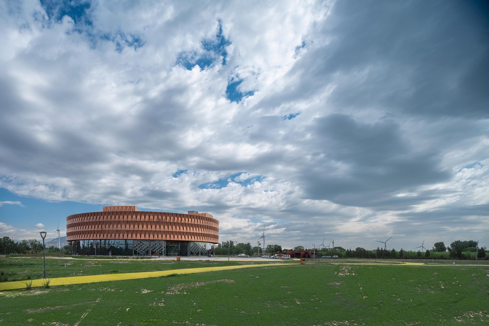 Wetland Museum In Huailai China by TENIO