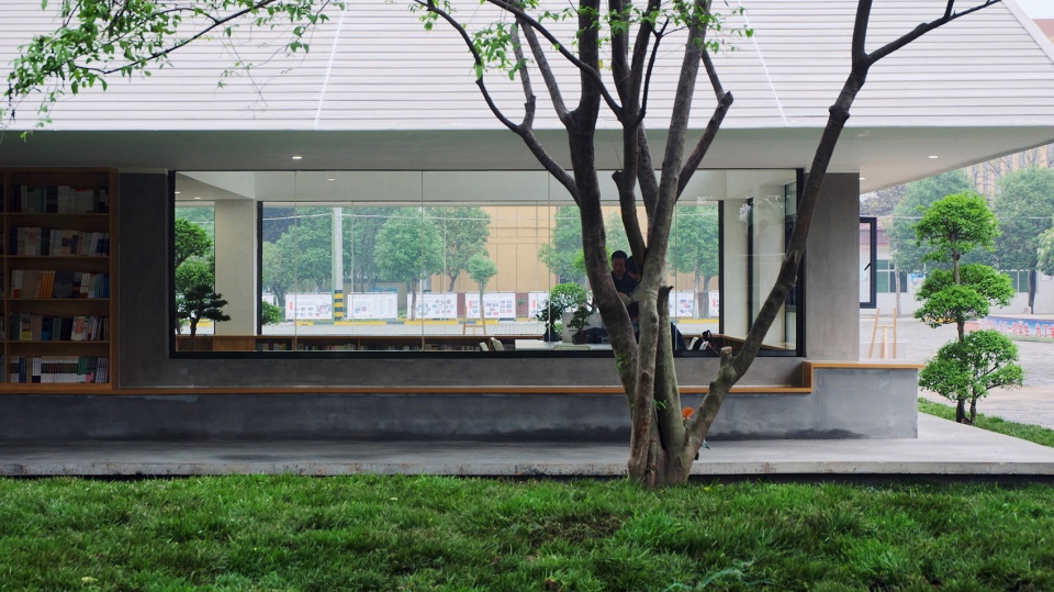 Xi an Gaoxin No 6 High School Library by Wall Architects of XAUAT