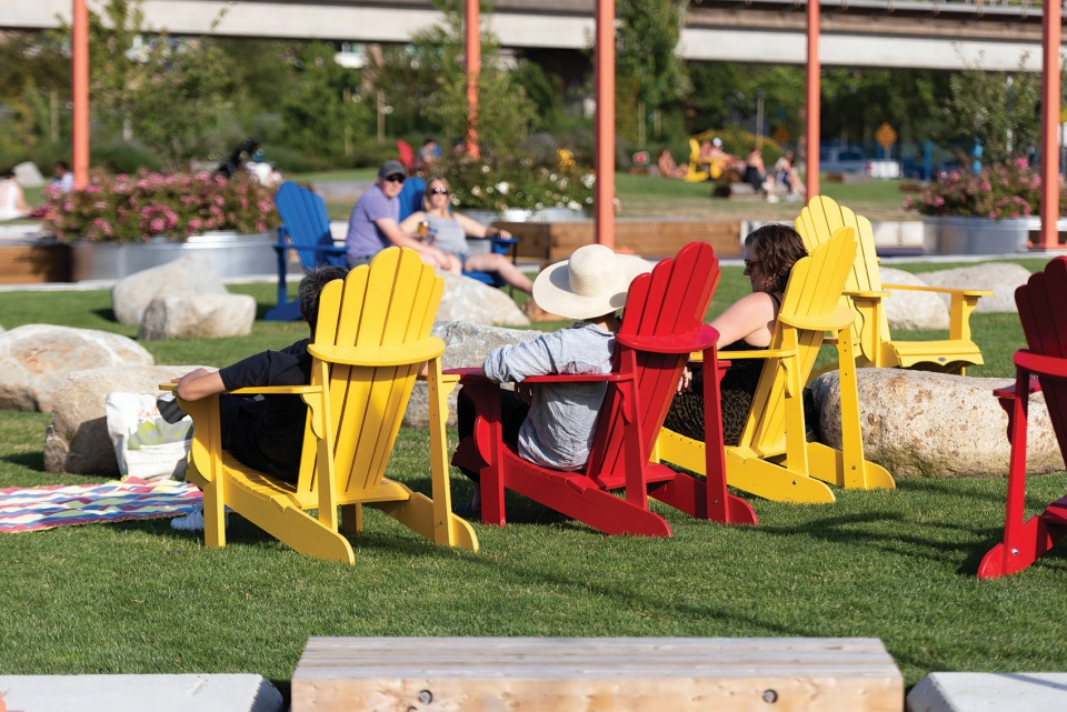 Concord Community Pop up Park Vancouver by PWL Partnership Landscape Architects