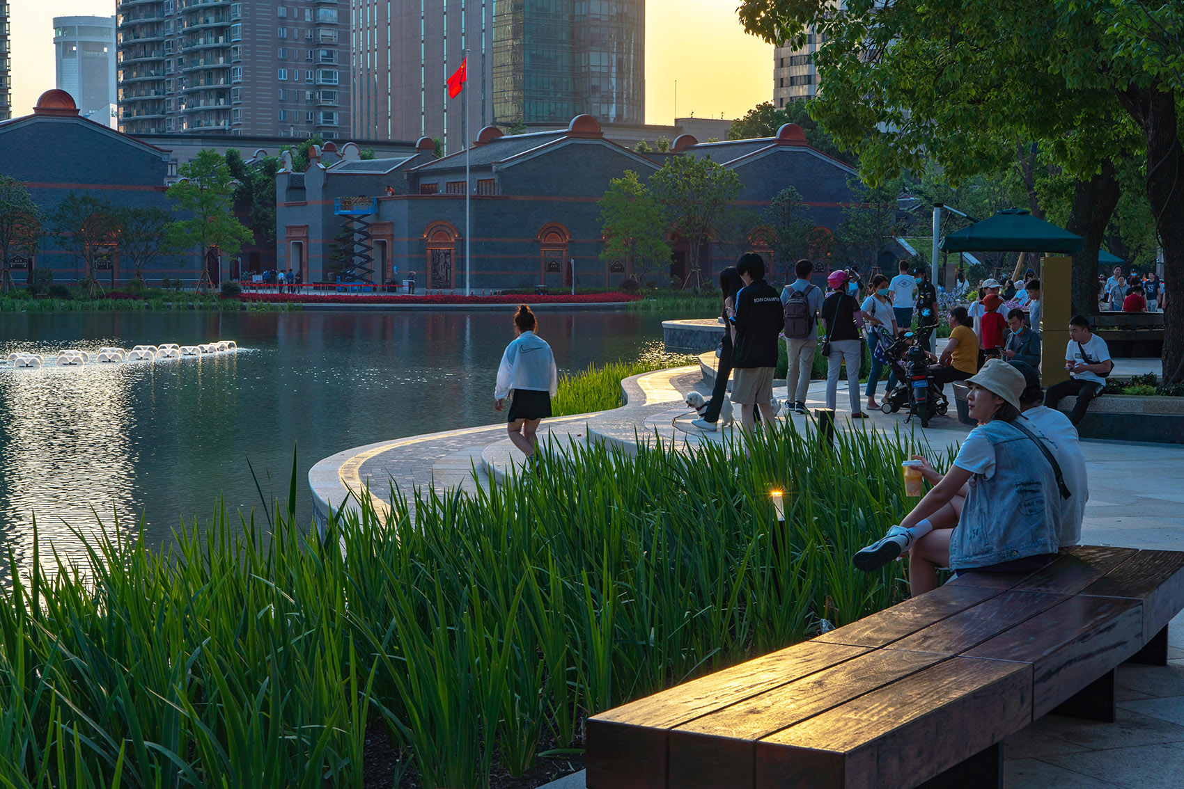 Taipingqiao Park, China by Design Land Collaborative Ltd 