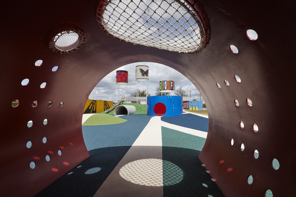 railyard park by ross barney architects
