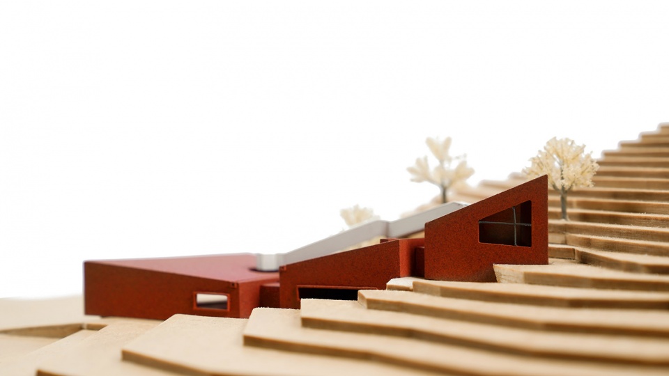 the church in the valley mabian visitor center china by wearch