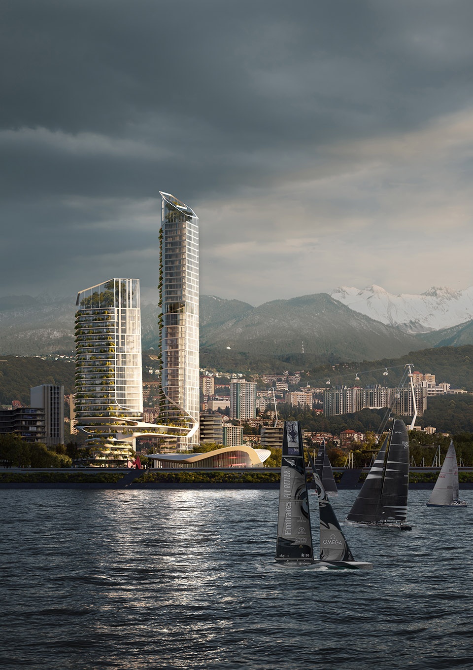 a place for all sochi waterfront masterplan unstudio