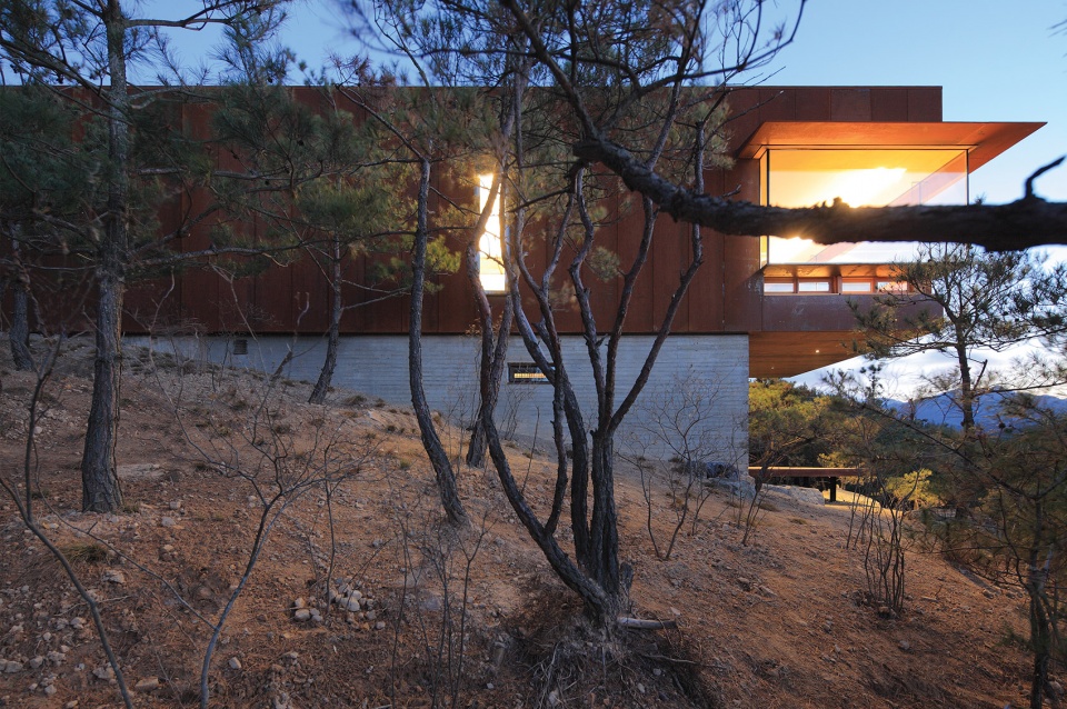 bugye arboretum sayuwon hyunam by iroje architects planners