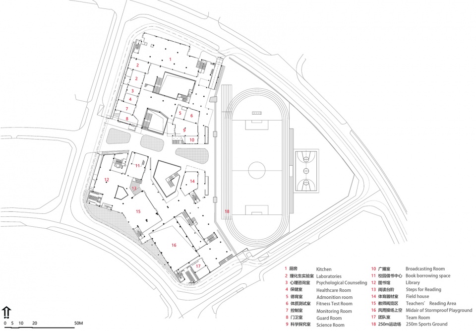 shenzhen futian meixiang school china by cmad architects