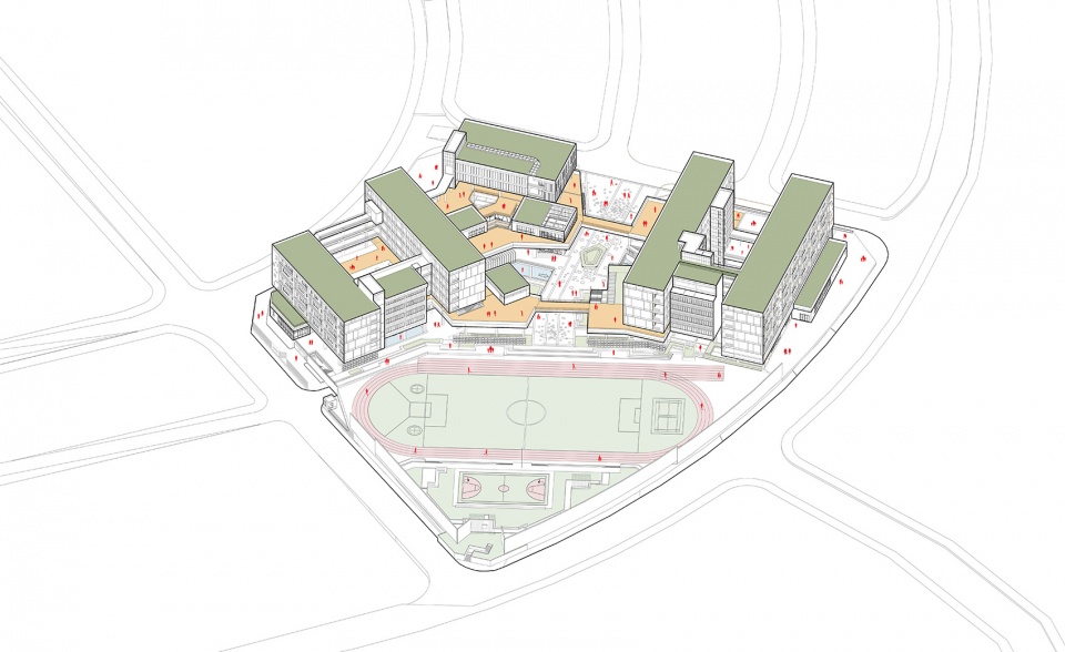shenzhen futian meixiang school china by cmad architects