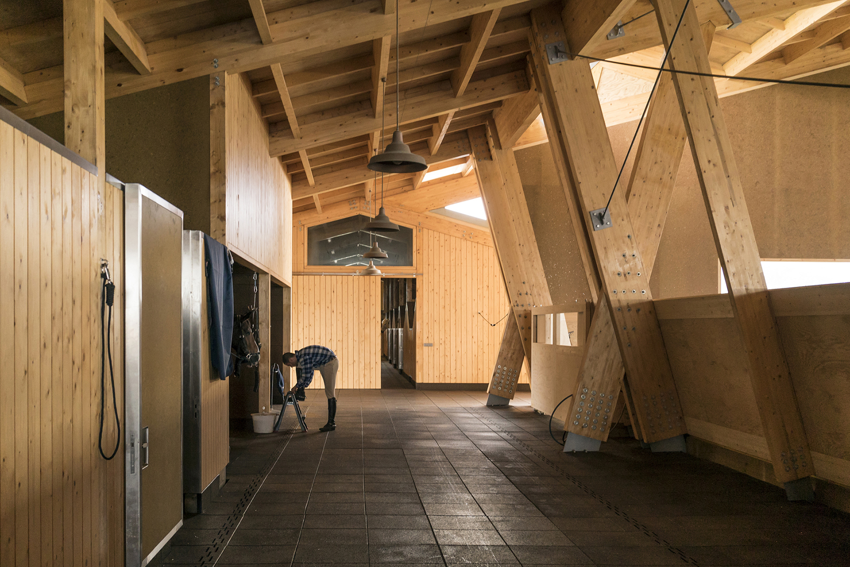 equestrian centre by carlos castanheira