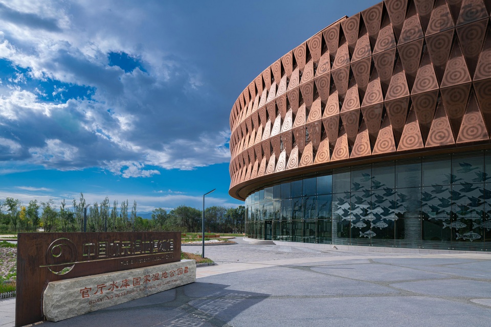 Wetland Museum In Huailai China by TENIO