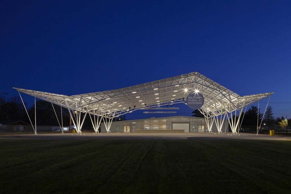 railyard park by ross barney architects