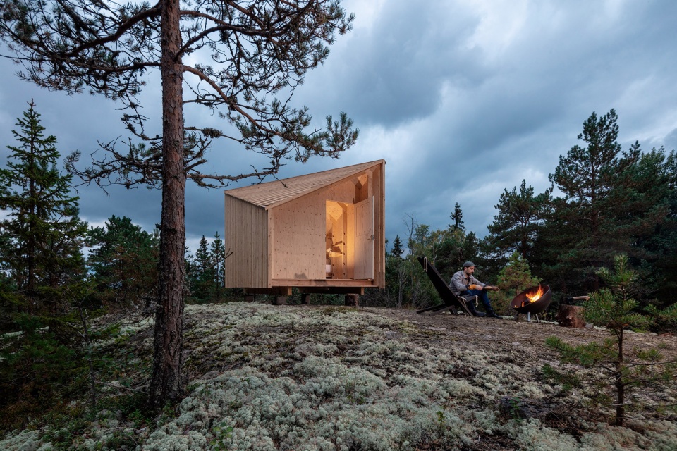 Space of Mind a modular cabin by Studio Puisto Architects
