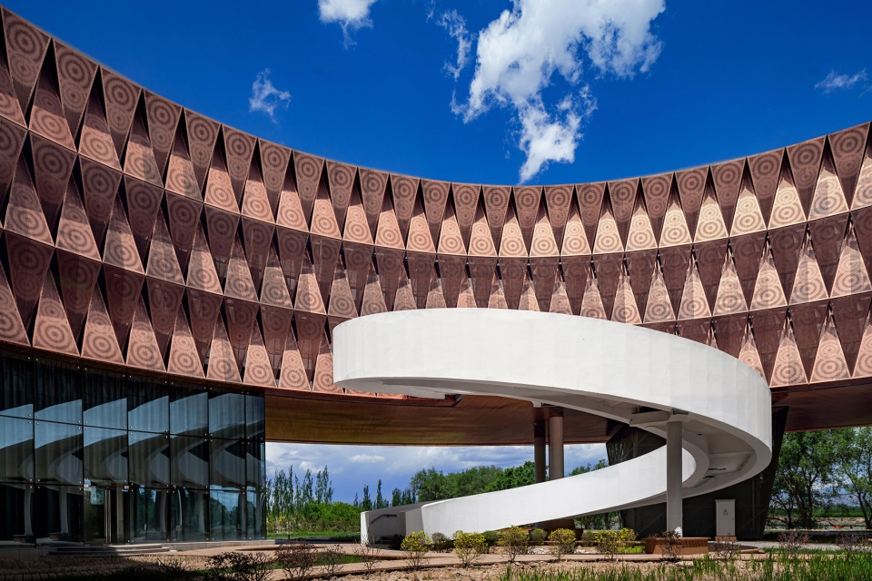 Wetland Museum In Huailai China by TENIO