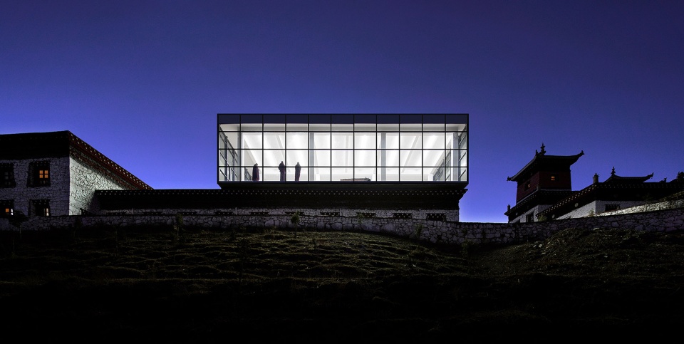 expansion of tsenpo museum jizha township of nangqian county china by ji architects