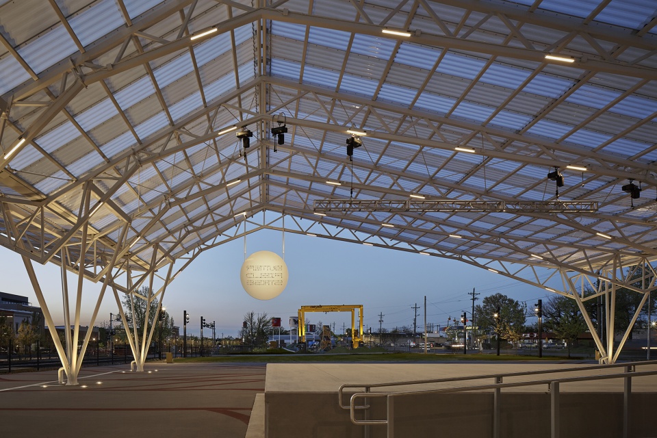 railyard park by ross barney architects