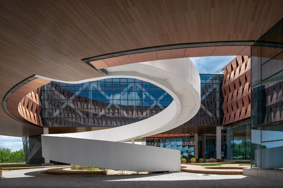Wetland Museum In Huailai China by TENIO