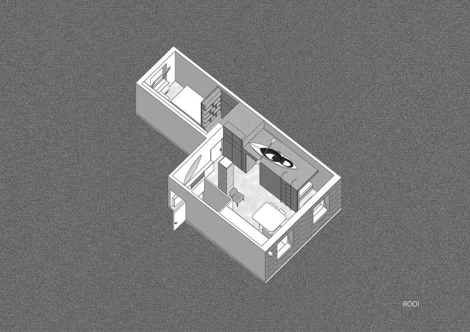 POST WAR APARTMENT T101 China by ROOI Design and Research