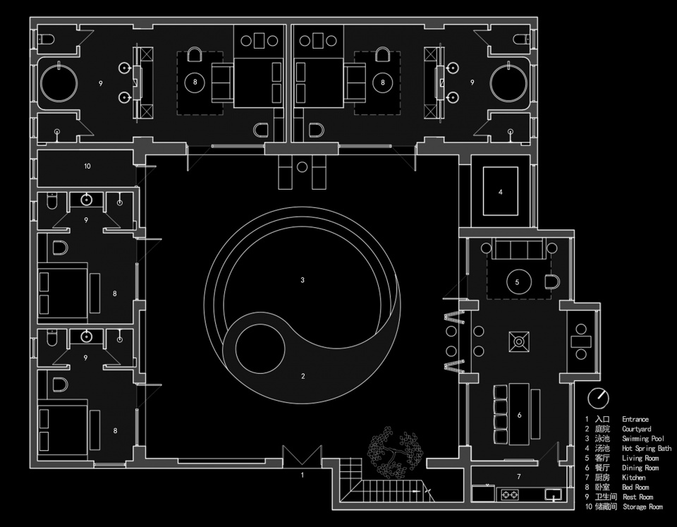 silence mijing homestay china by invisible design