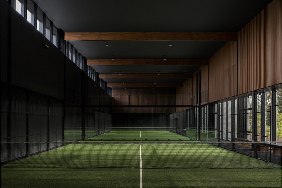 the padel club by healy partners architects