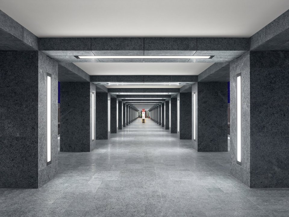 U BAHNHOF MUSEUMSINSEL BERLIN by Max Dudler