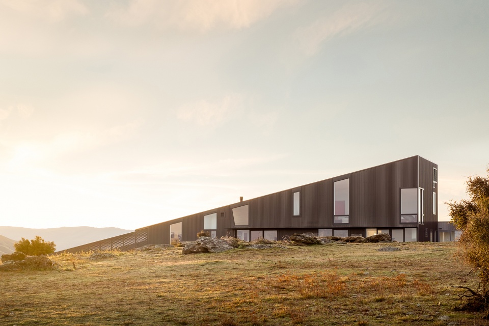 wanaka wedge house by actual architecture