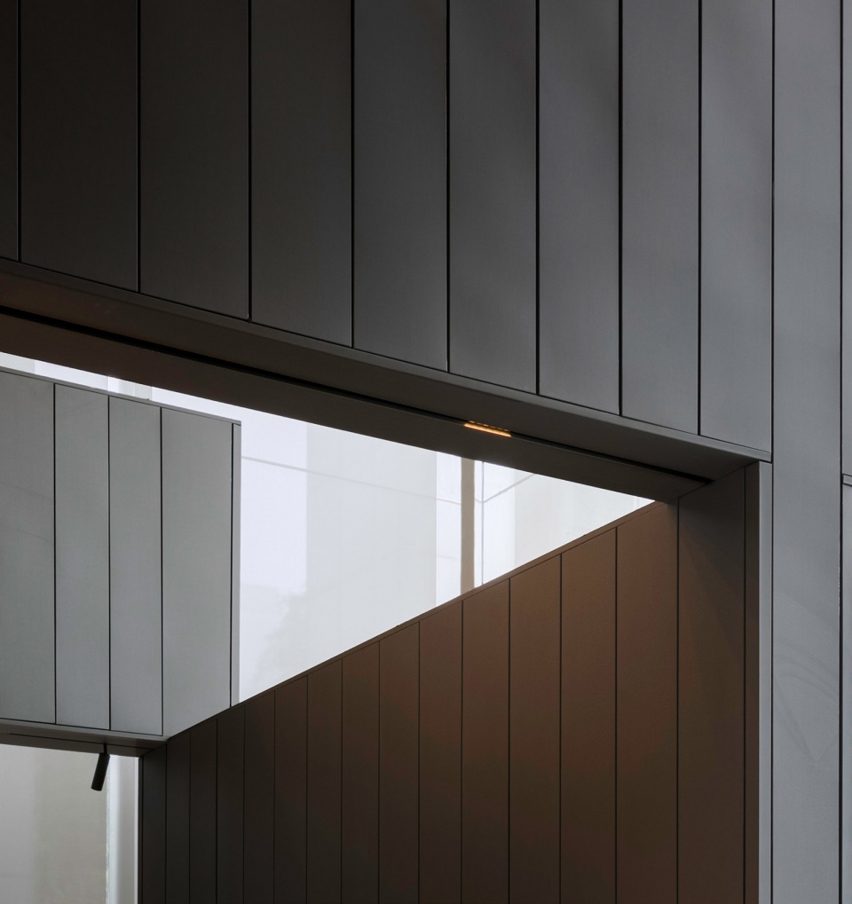 Huangpu Center Office Lobby China by atelier mearc