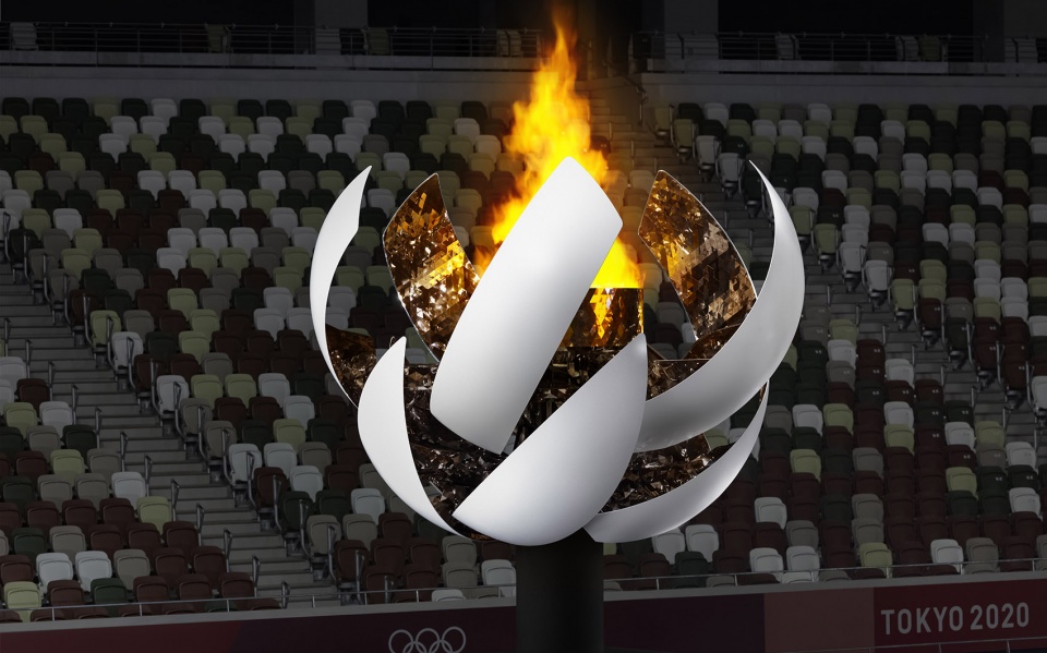 Tokyo2020 Olympic Cauldron by nendo